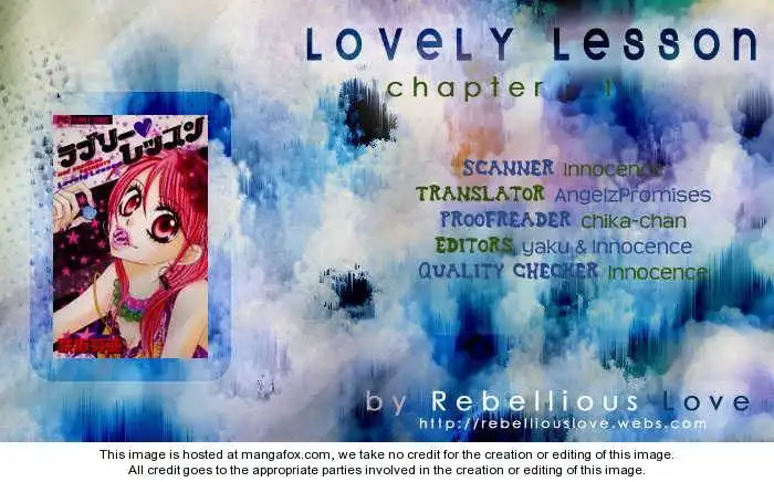 Lovely Lesson Chapter 1 1